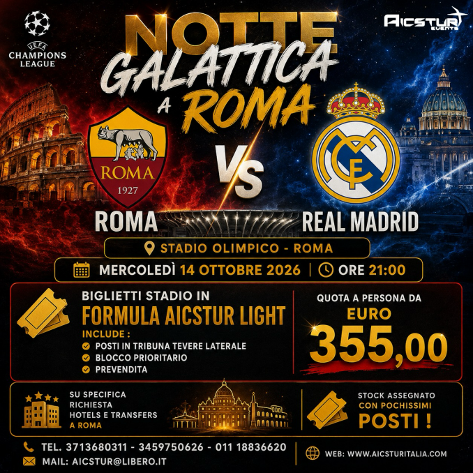  - Aicstur Events srls